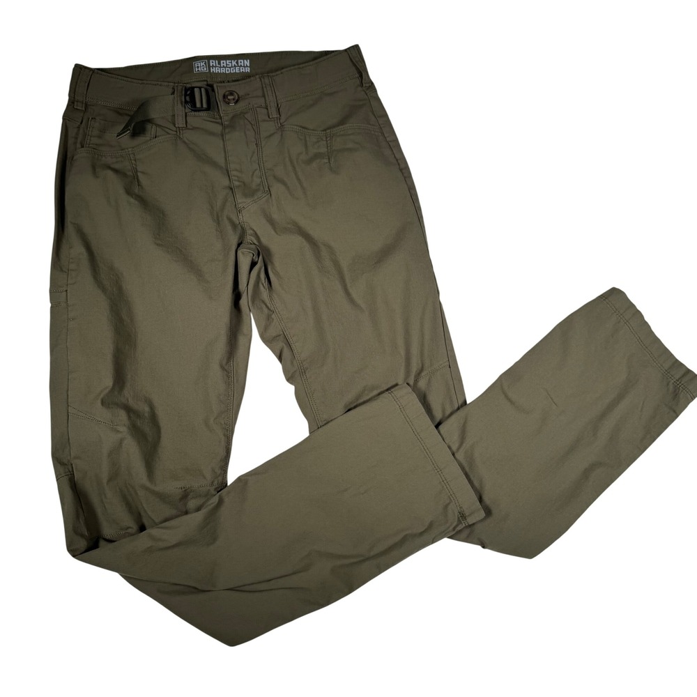 Alaskan Hardgear Duluth Trading Co Pants 30x32 Conifer Green Utility 3237-43‎